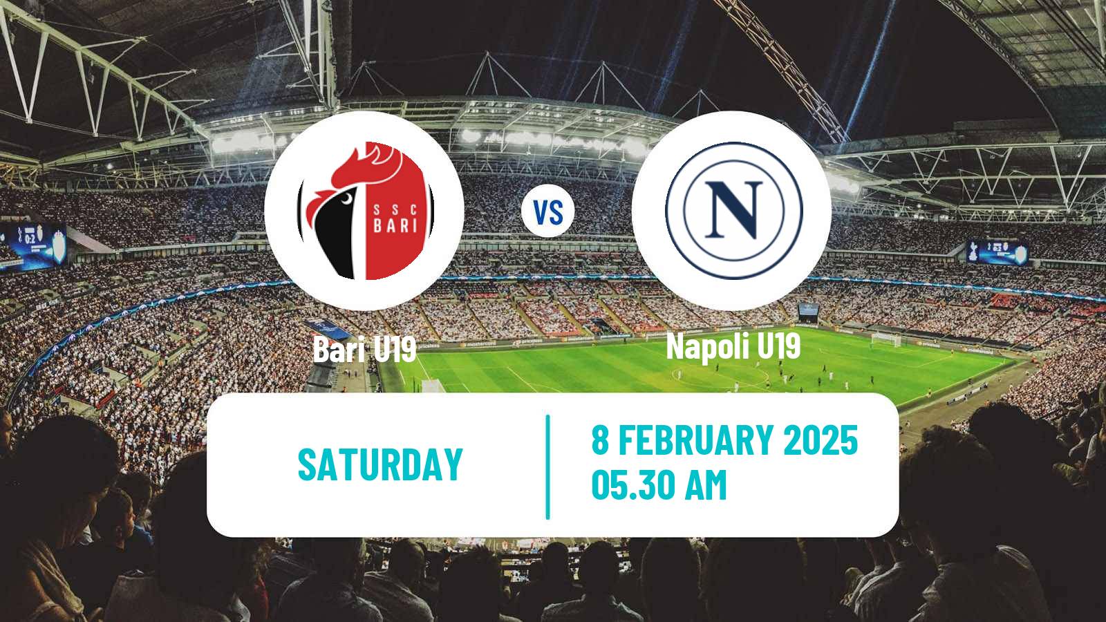 Soccer Italian Primavera 2 Bari U19 - Napoli U19