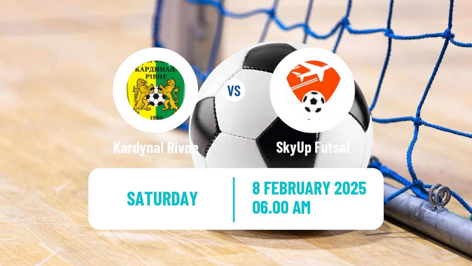 Futsal Ukrainian Extra Liga Futsal Kardynal Rivne - SkyUp