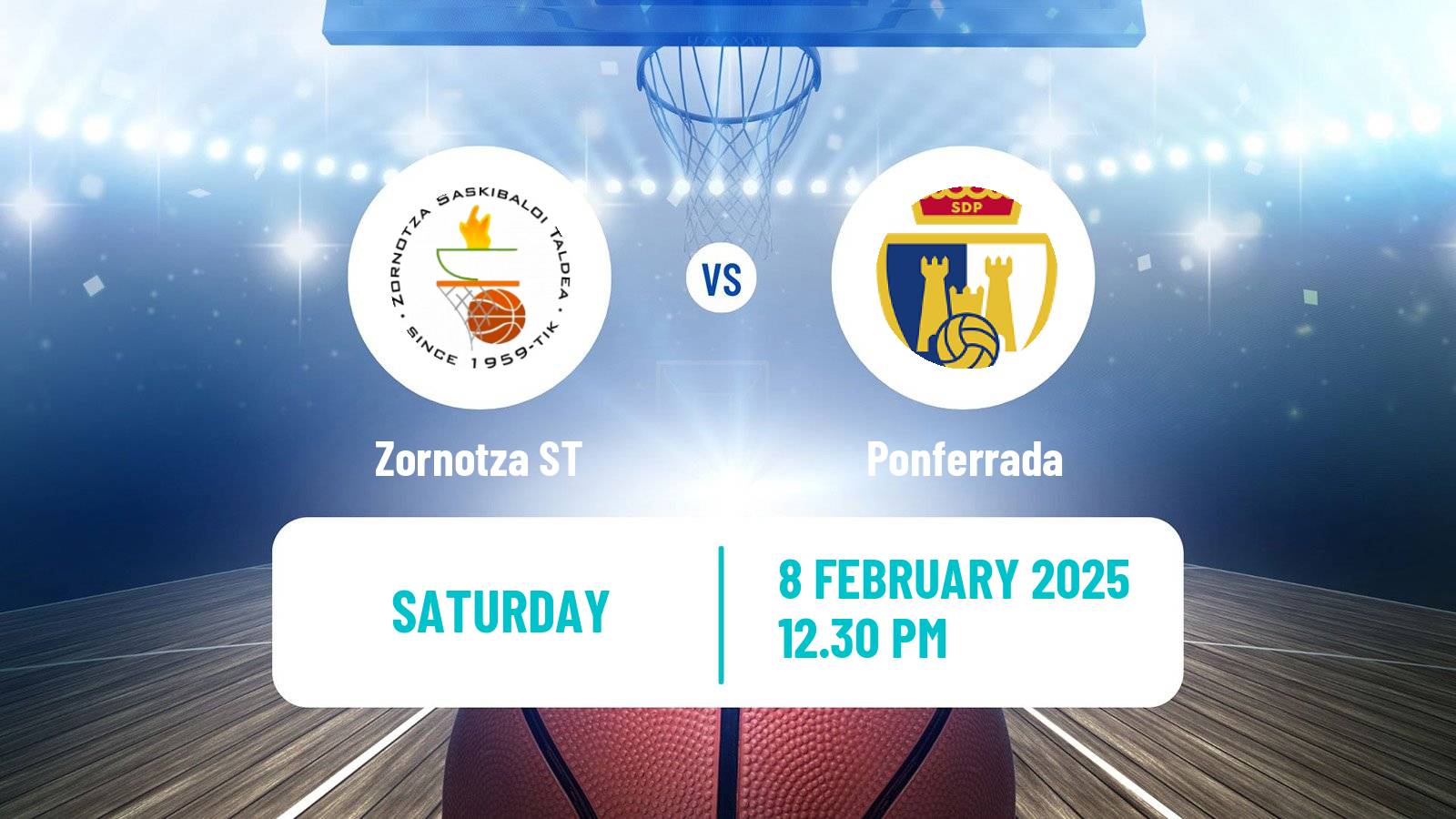 Basketball Spanish LEB Plata Zornotza ST - Ponferrada