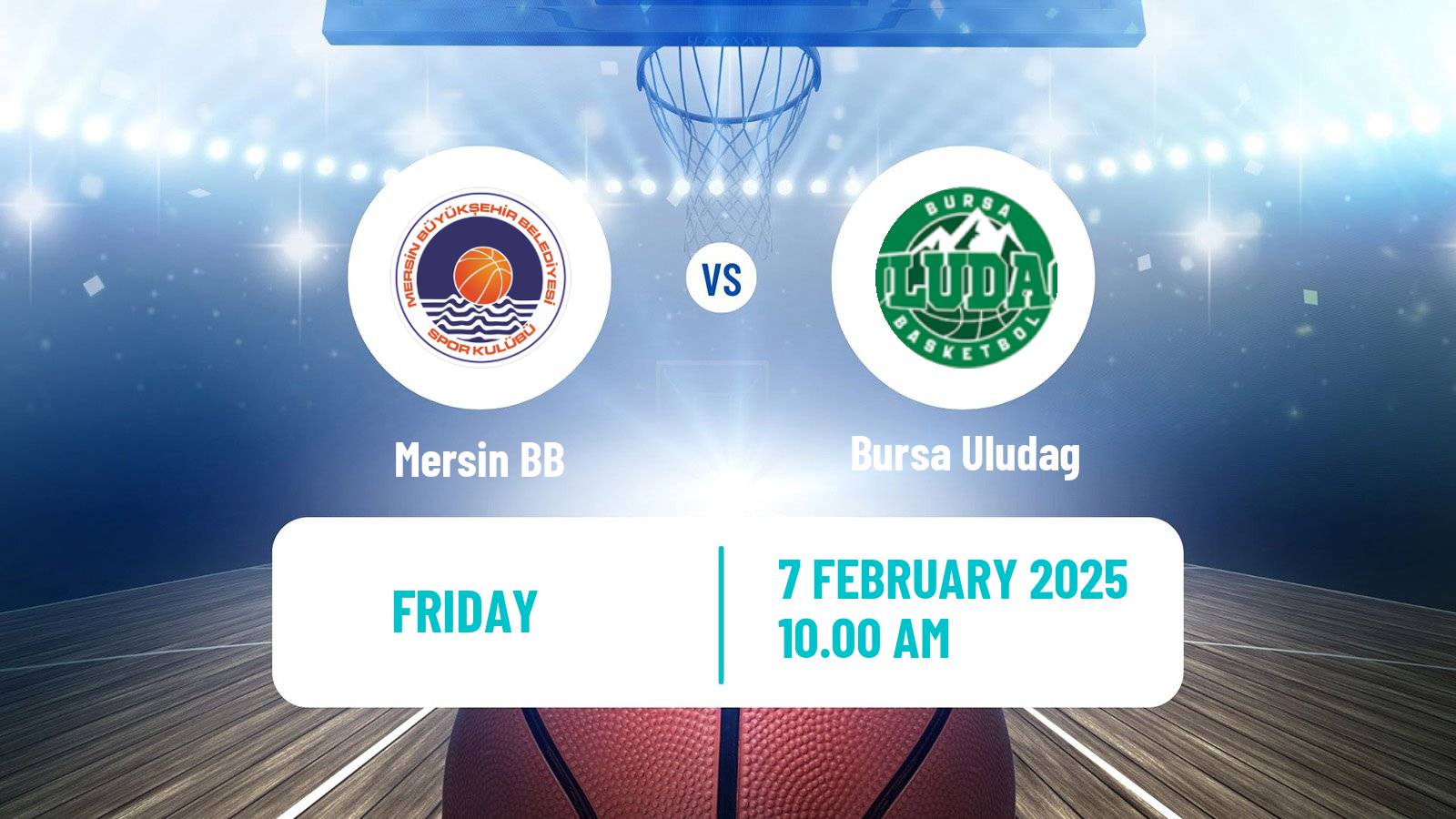 Basketball Turkish TKBL Women Mersin BB - Bursa Uludag