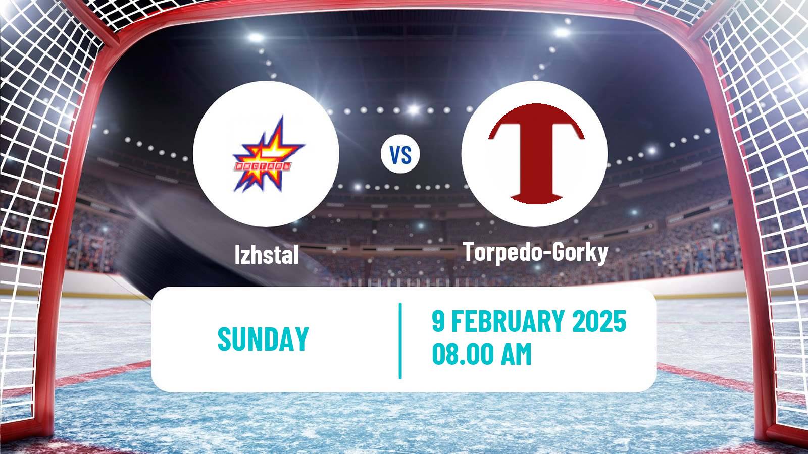 Hockey VHL Izhstal - Torpedo-Gorky