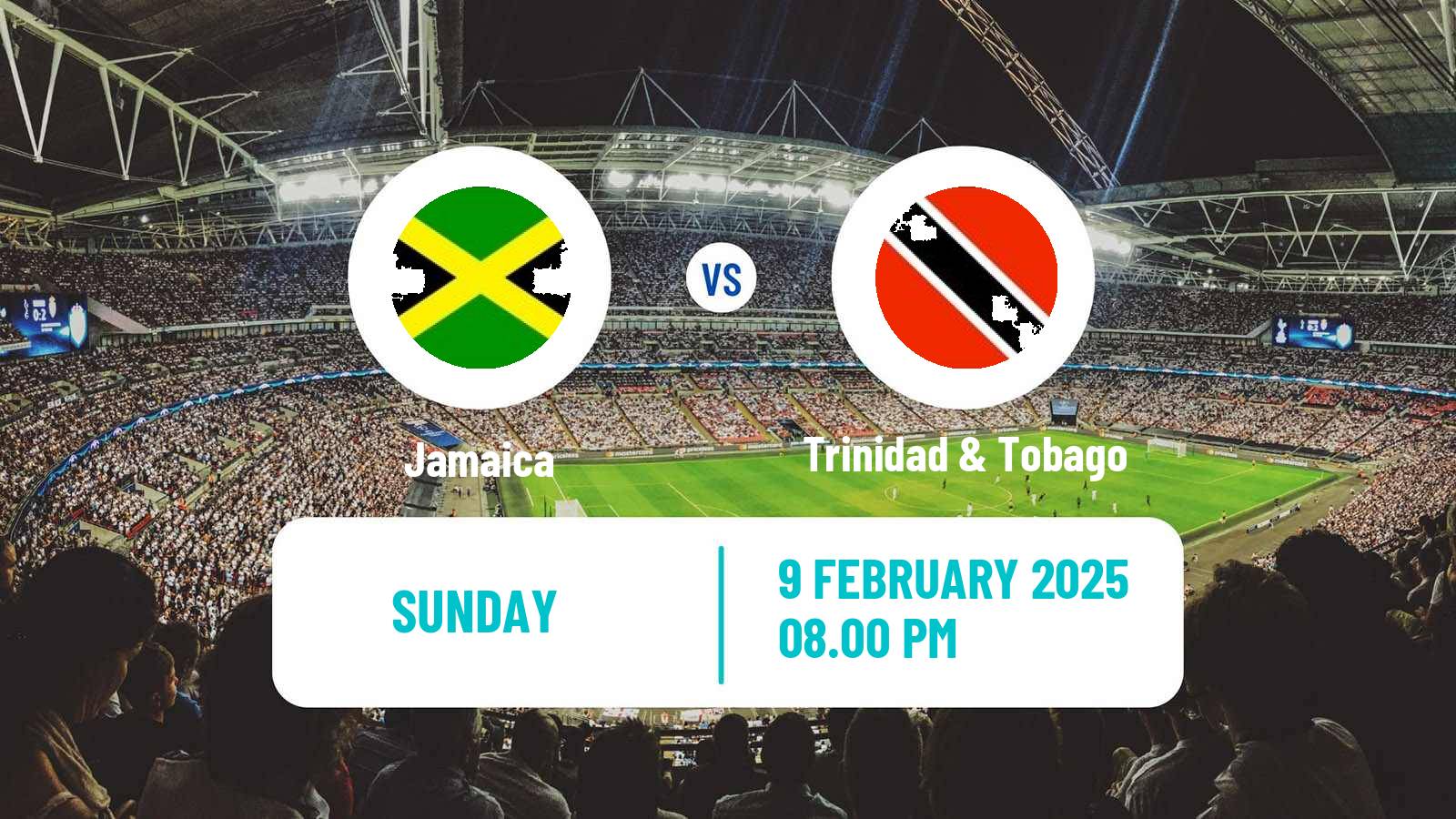 Soccer Friendly Jamaica - Trinidad & Tobago