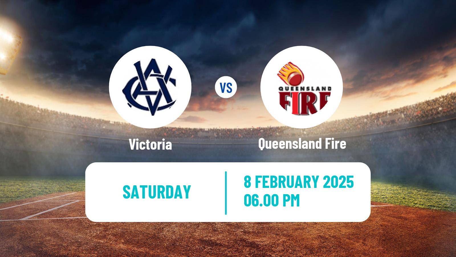 Cricket Australian National League Cricket Women Victoria - Queensland Fire