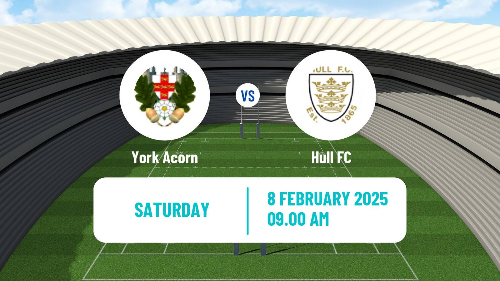 Rugby league Challenge Cup Rugby League York Acorn - Hull