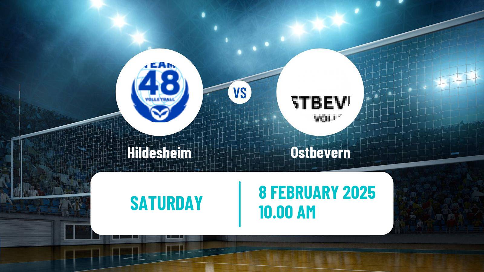 Volleyball German 2 Bundesliga North Volleyball Women Hildesheim - Ostbevern