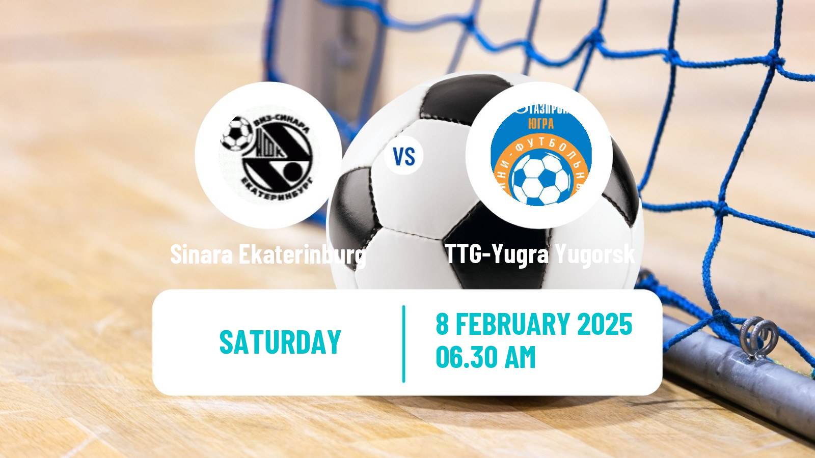 Futsal Russian Super Liga Futsal Sinara Ekaterinburg - TTG-Yugra Yugorsk