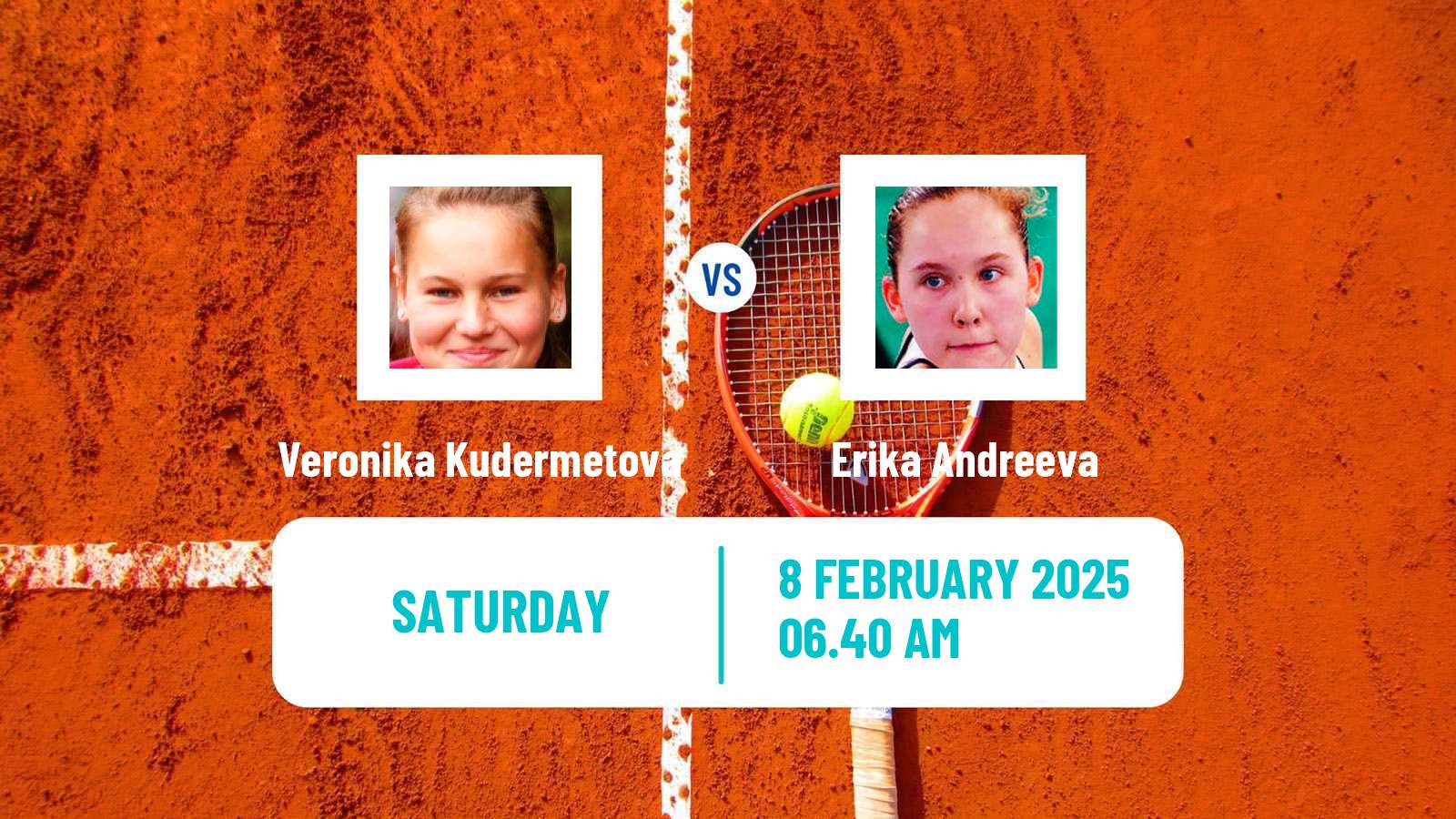 Tennis WTA Doha Veronika Kudermetova - Erika Andreeva