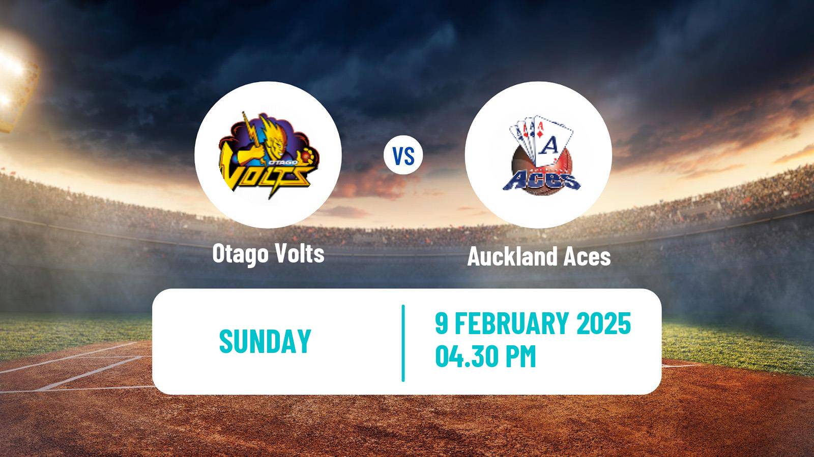 Cricket Ford Trophy Otago Volts - Auckland Aces