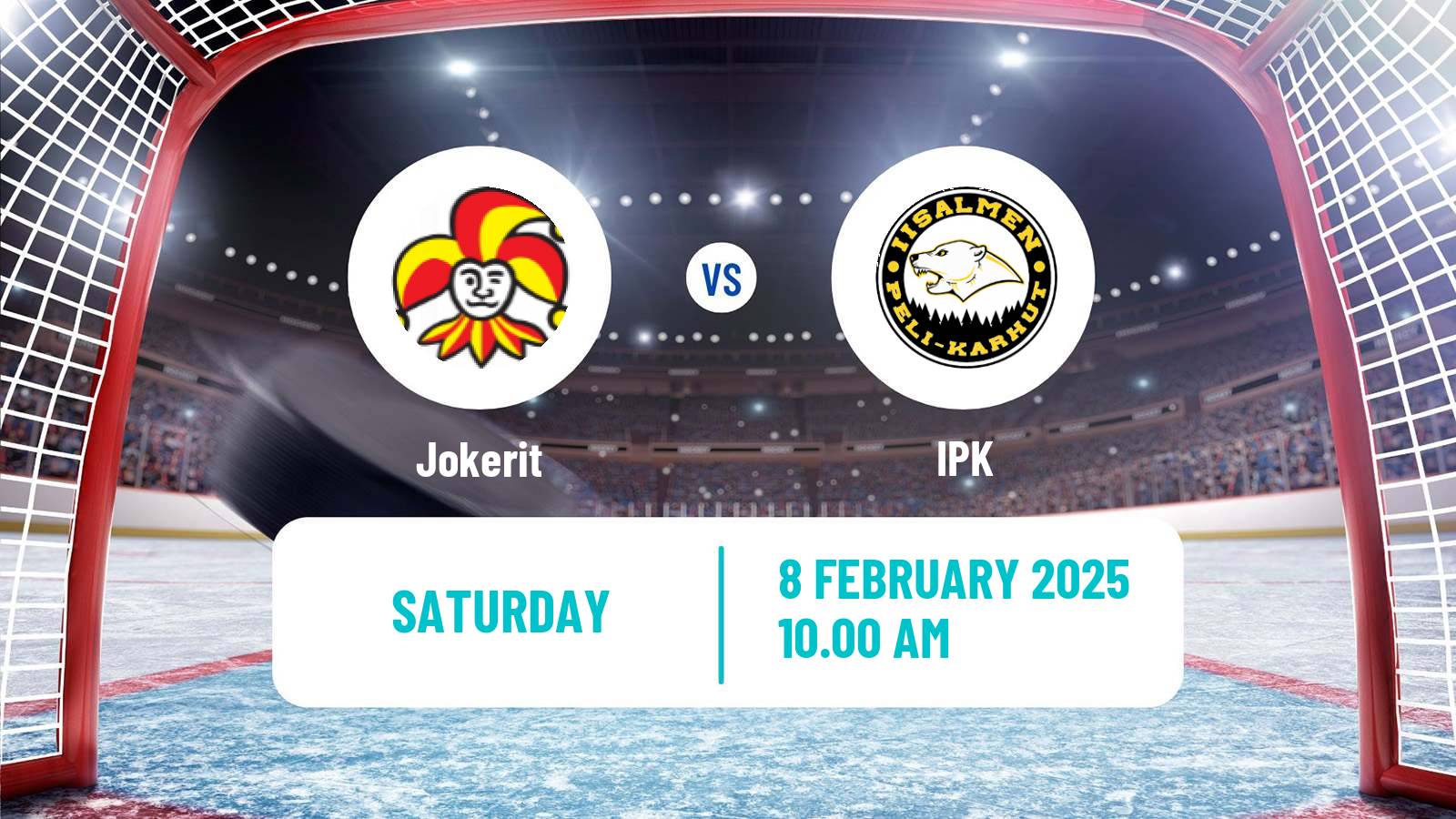 Hockey Finnish Mestis Jokerit - IPK