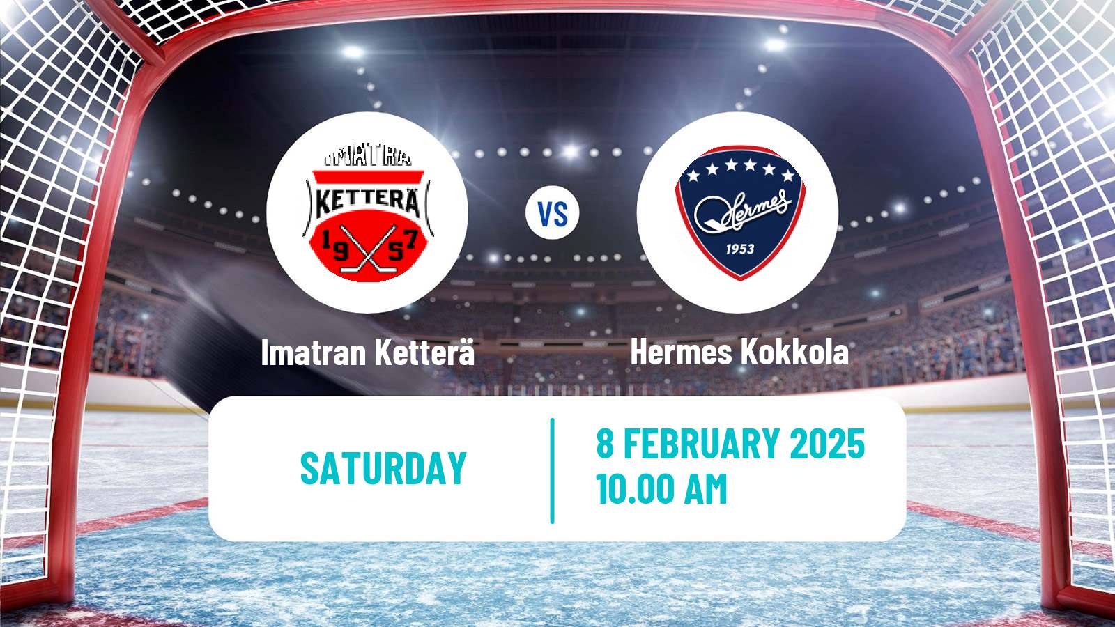 Hockey Finnish Mestis Imatran Ketterä - Hermes Kokkola