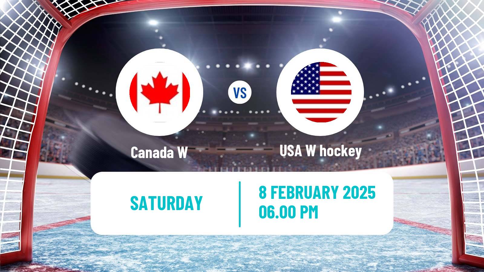 Hockey Friendly International Hockey Women Canada W - USA W