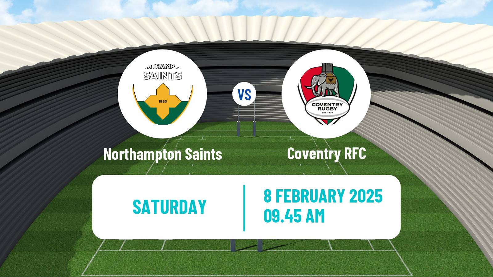 Rugby union English Premiership Rugby Cup Northampton Saints - Coventry