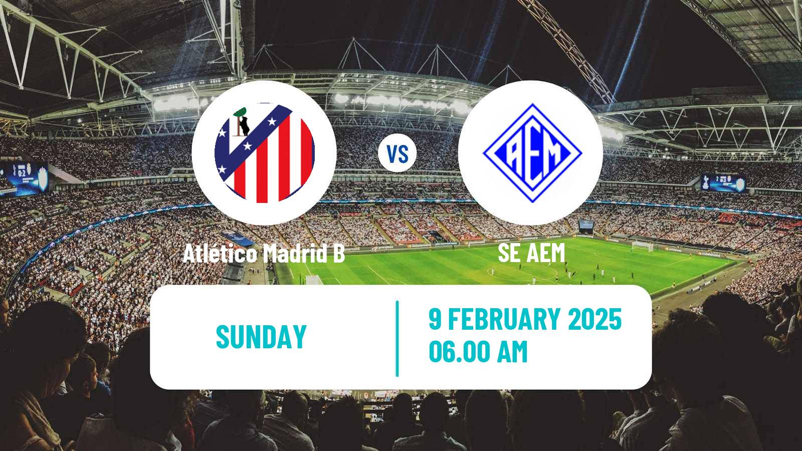 Soccer Spanish Primera Federacion Women Atlético Madrid B - SE AEM