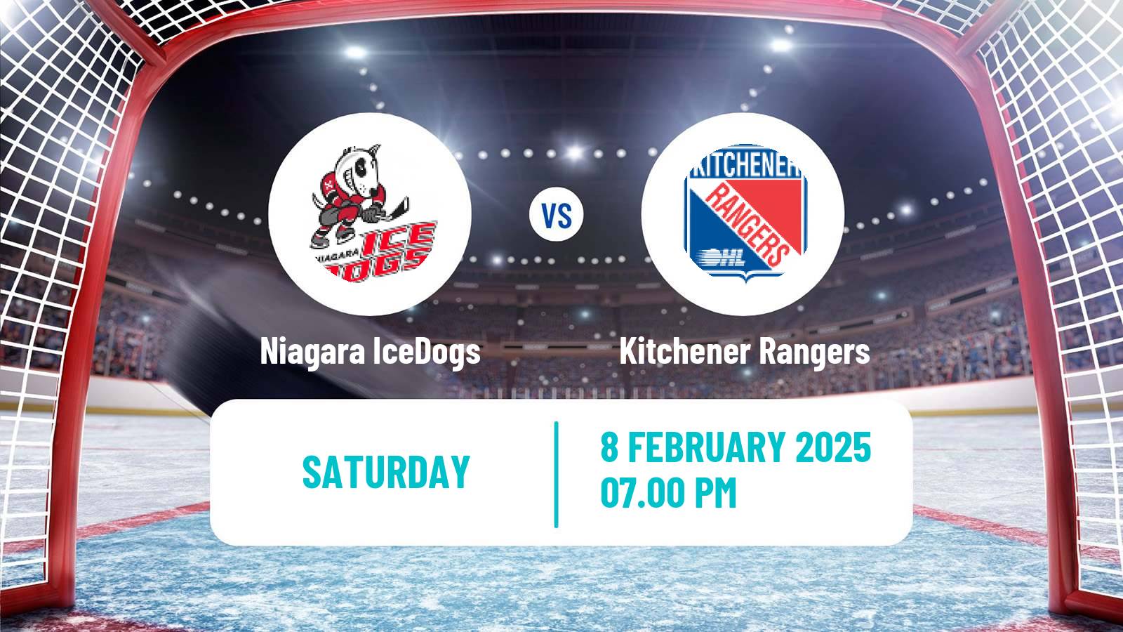 Hockey OHL Niagara IceDogs - Kitchener Rangers