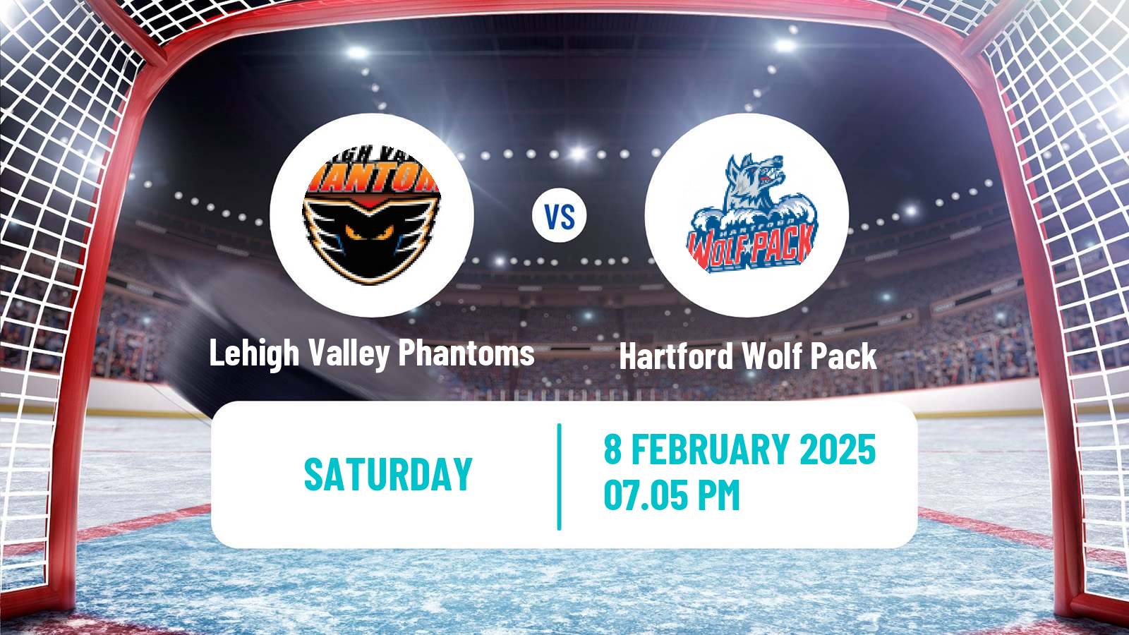 Hockey AHL Lehigh Valley Phantoms - Hartford Wolf Pack