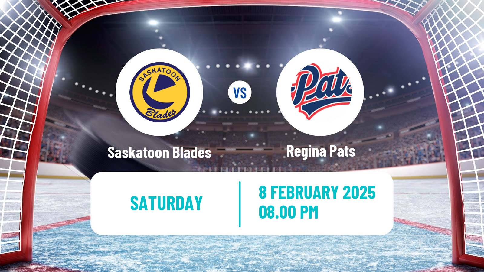 Hockey WHL Saskatoon Blades - Regina Pats