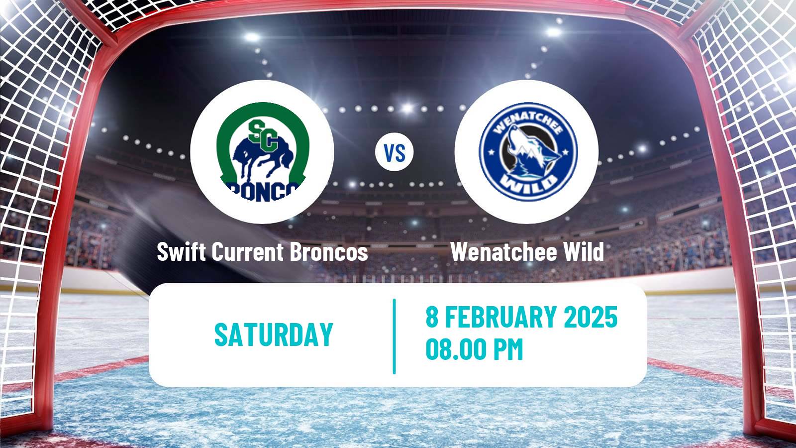 Hockey WHL Swift Current Broncos - Wenatchee Wild