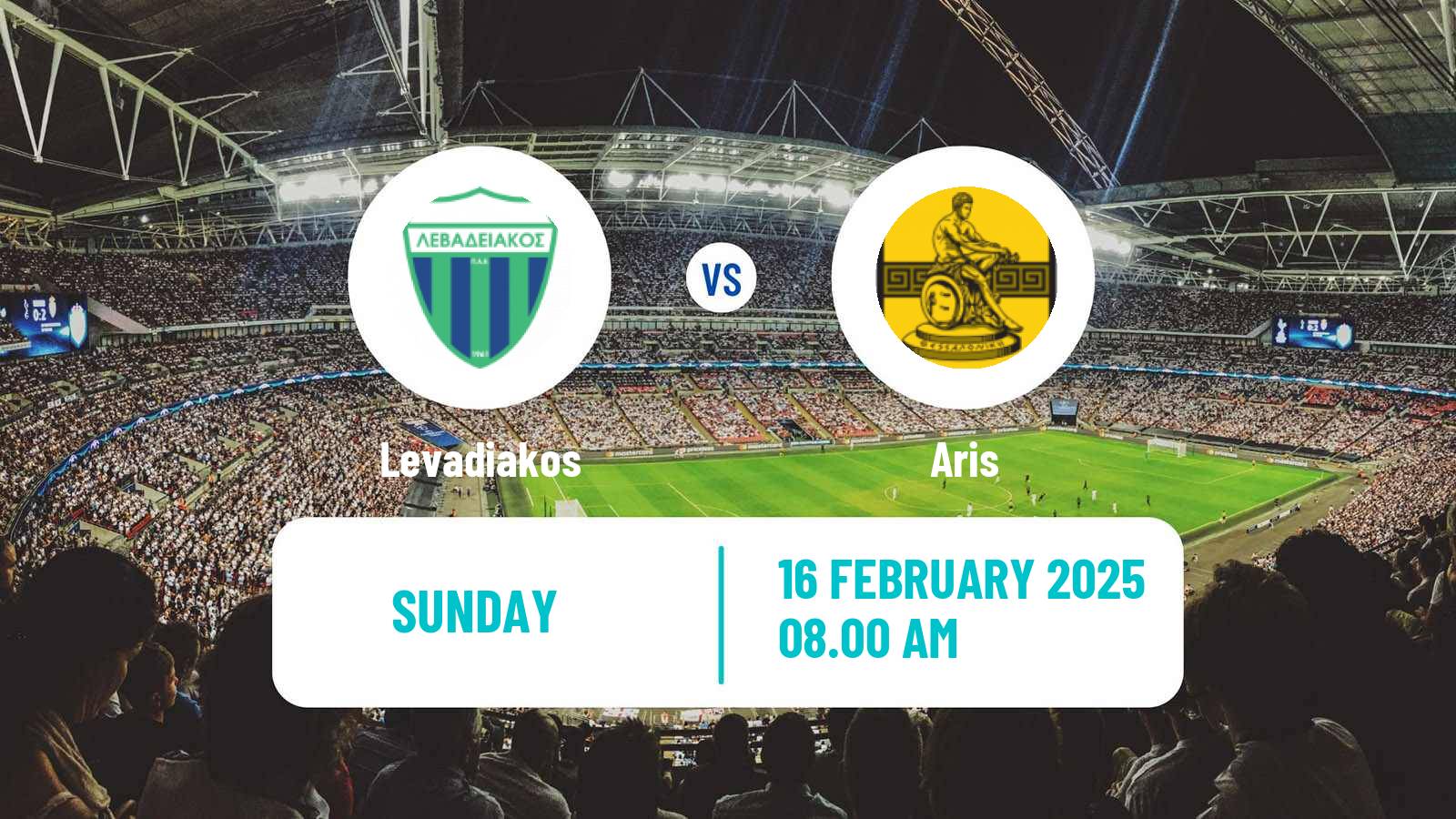 Soccer Greek Super League Levadiakos - Aris