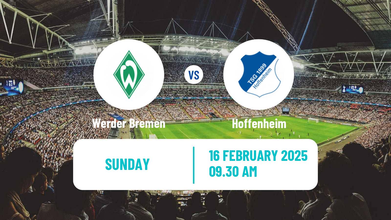 Soccer German Bundesliga Werder Bremen - Hoffenheim