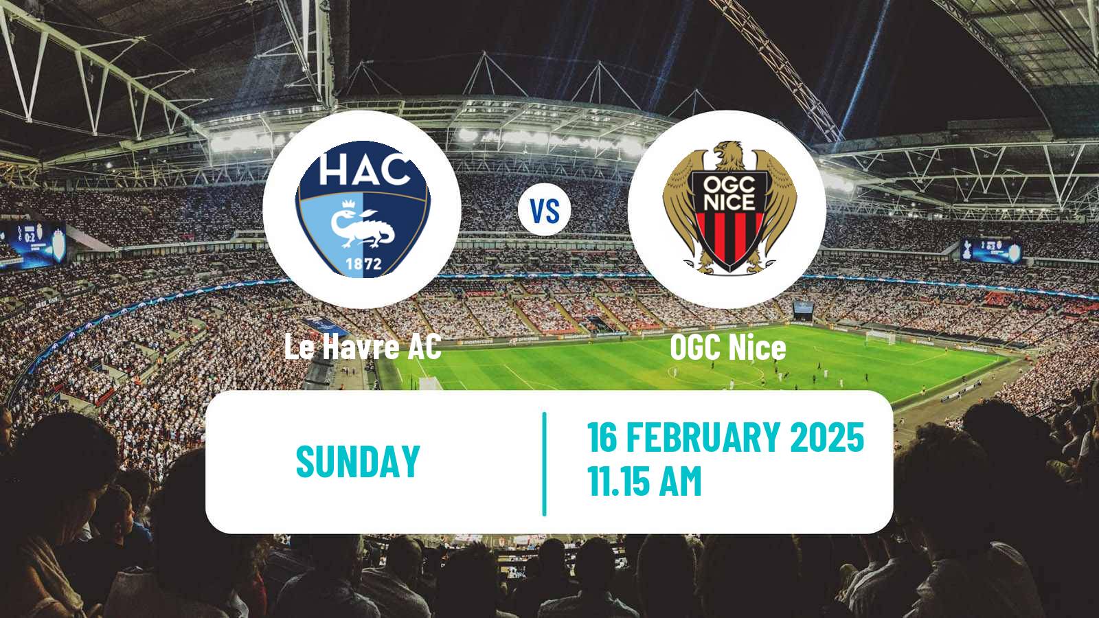 Soccer French Ligue 1 Le Havre - Nice