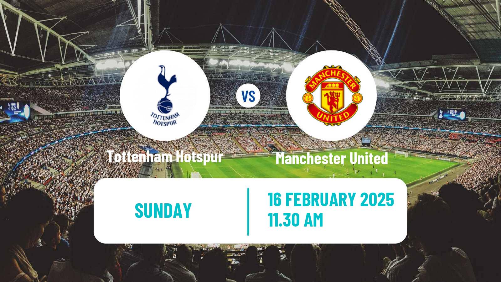 Soccer English Premier League Tottenham Hotspur - Manchester United