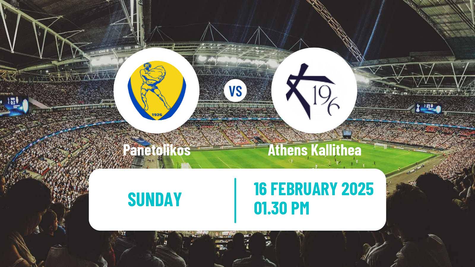 Soccer Greek Super League Panetolikos - Athens Kallithea