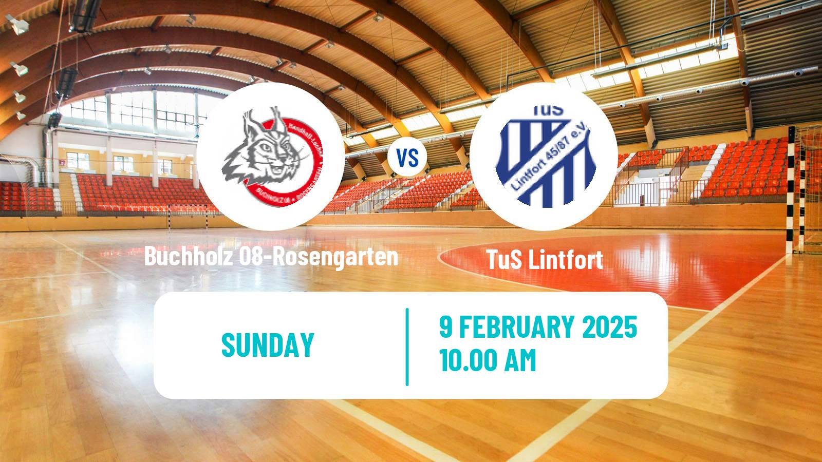 Handball German 2 Bundesliga Handball Women Buchholz 08-Rosengarten - Lintfort