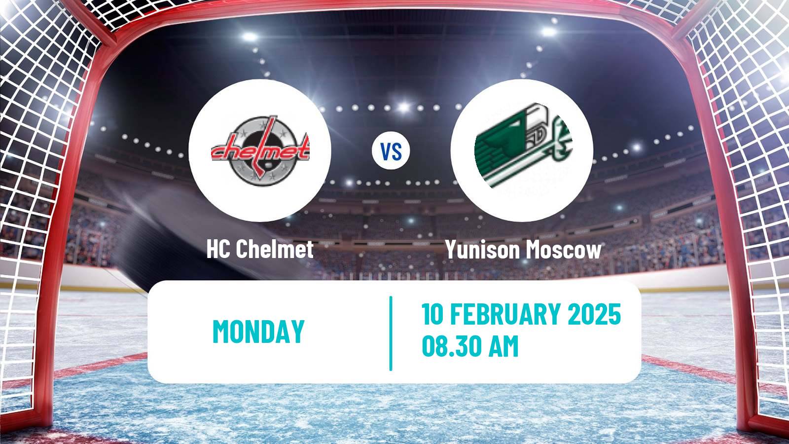 Hockey VHL Chelmet - Yunison Moscow