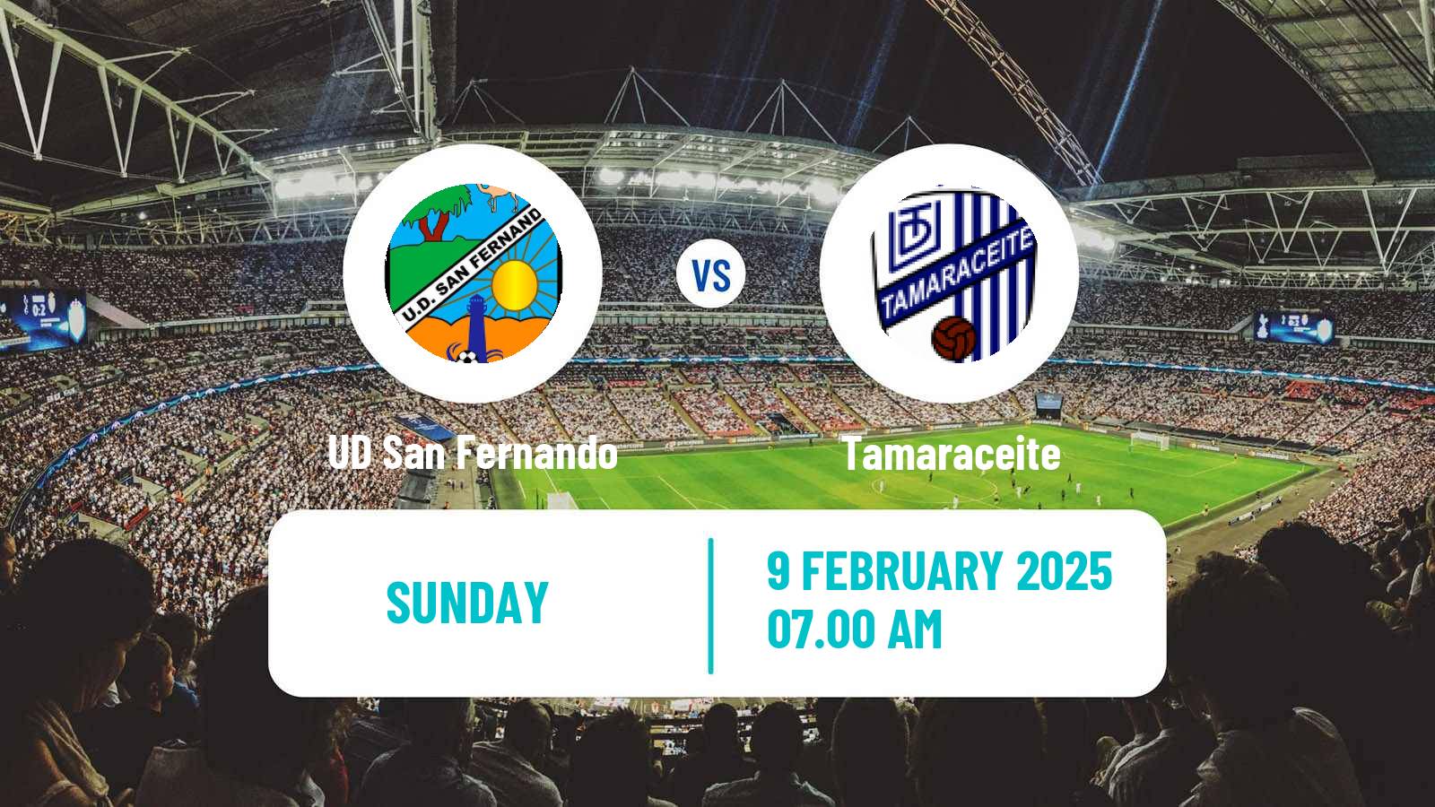 Soccer Spanish Tercera RFEF - Group 12 UD San Fernando - Tamaraceite