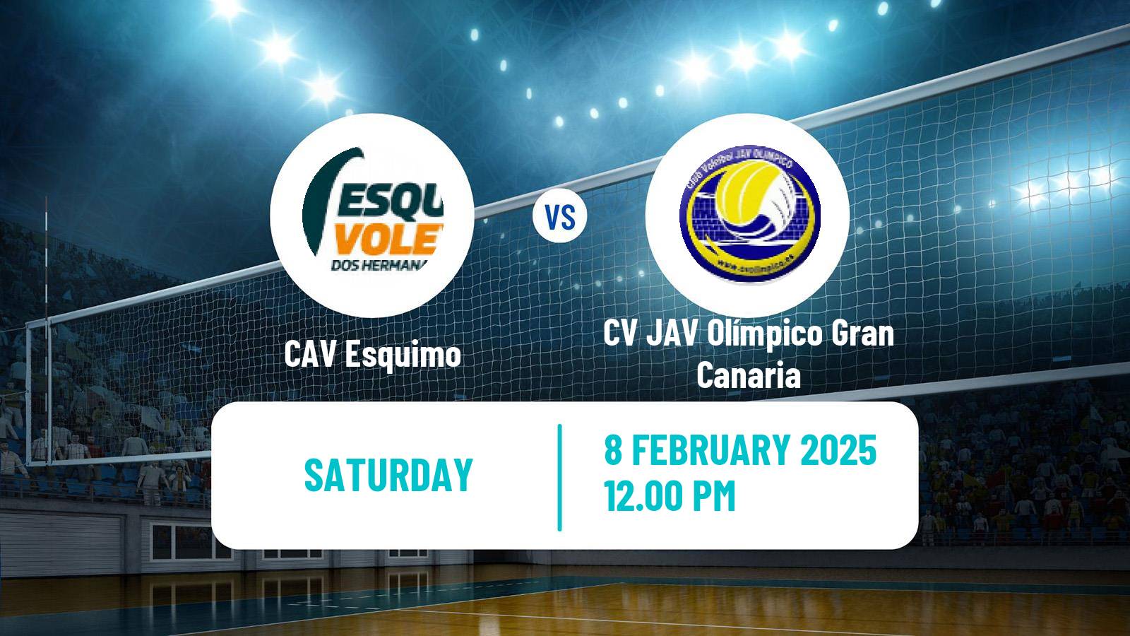 Volleyball Spanish SuperLiga Volleyball Women CAV Esquimo - CV JAV Olímpico Gran Canaria