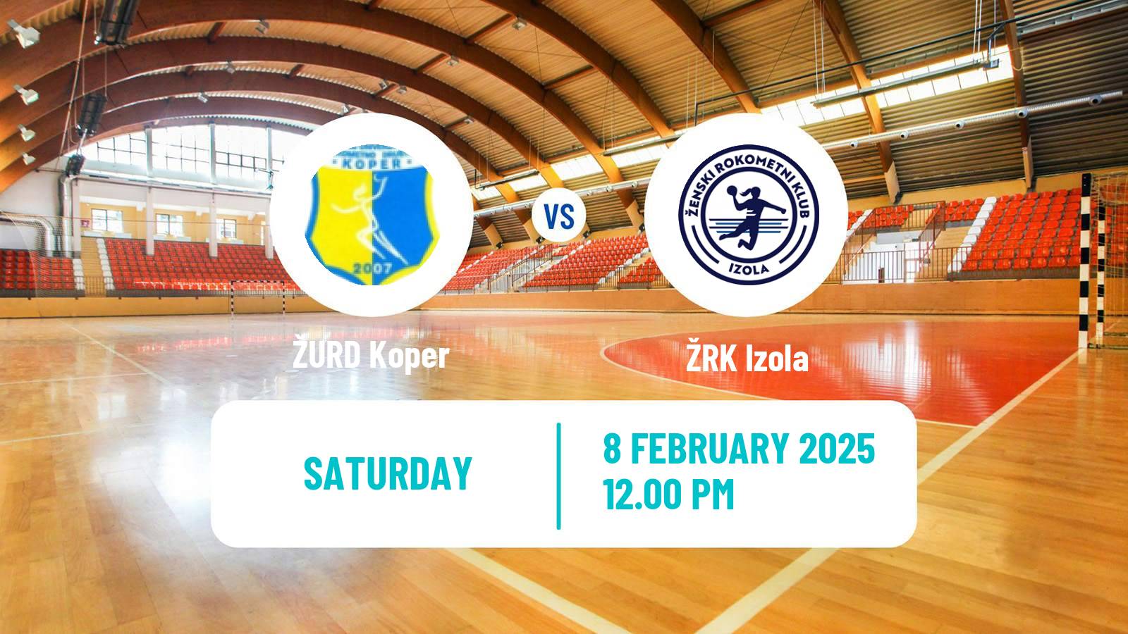 Handball Slovenian 1 A DRL Women Koper - Izola