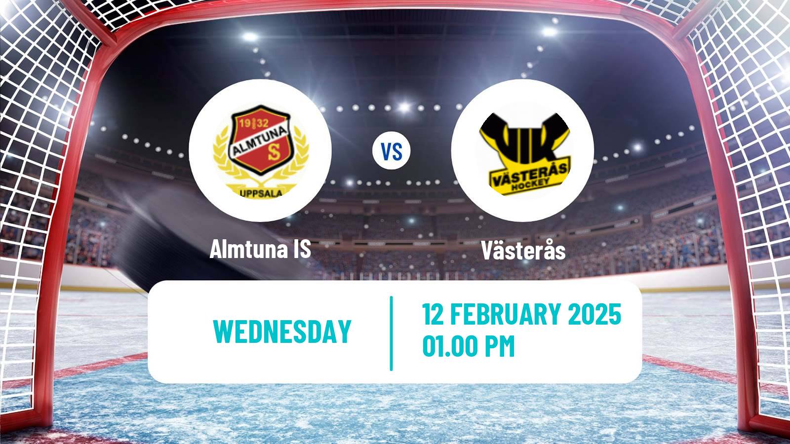 Hockey Swedish Hockey Allsvenskan Almtuna IS - Västerås