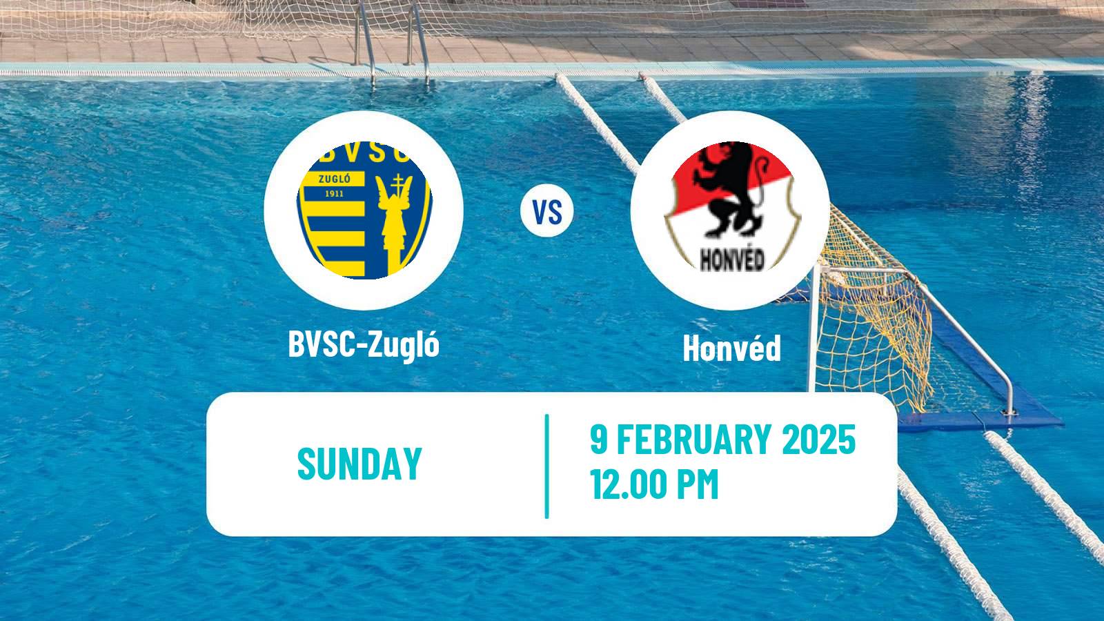 Water polo Hungarian OB I Water Polo BVSC-Zugló - Honvéd