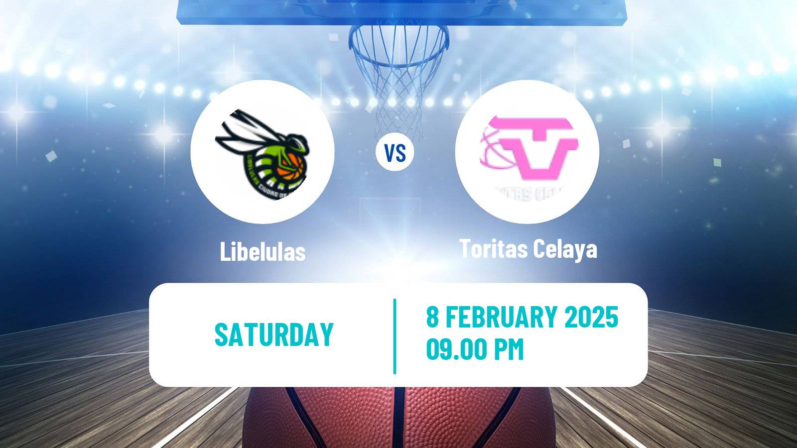 Basketball Mexican LMBPF Women Libelulas - Toritas Celaya