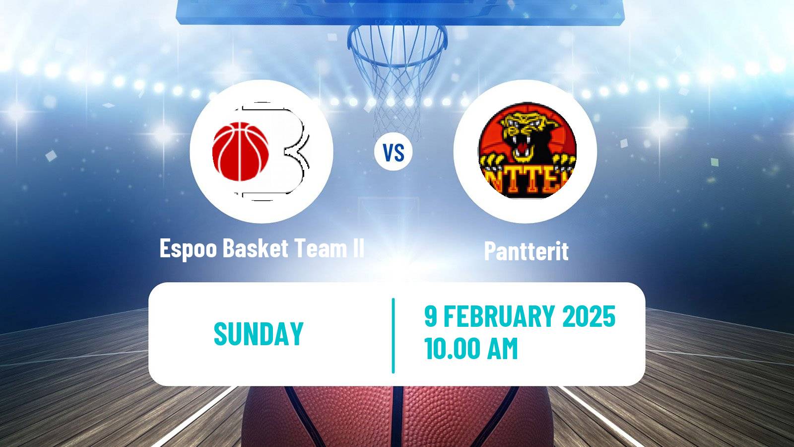 Basketball Finnish I Divisioona Basketball Women Espoo Basket Team II - Pantterit