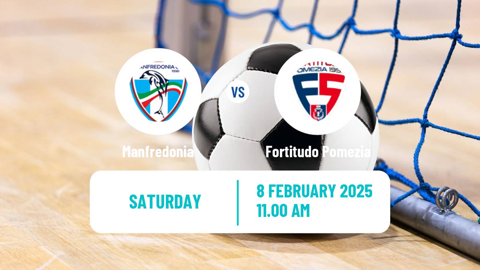 Futsal Italian Serie A Futsal Manfredonia - Fortitudo Pomezia