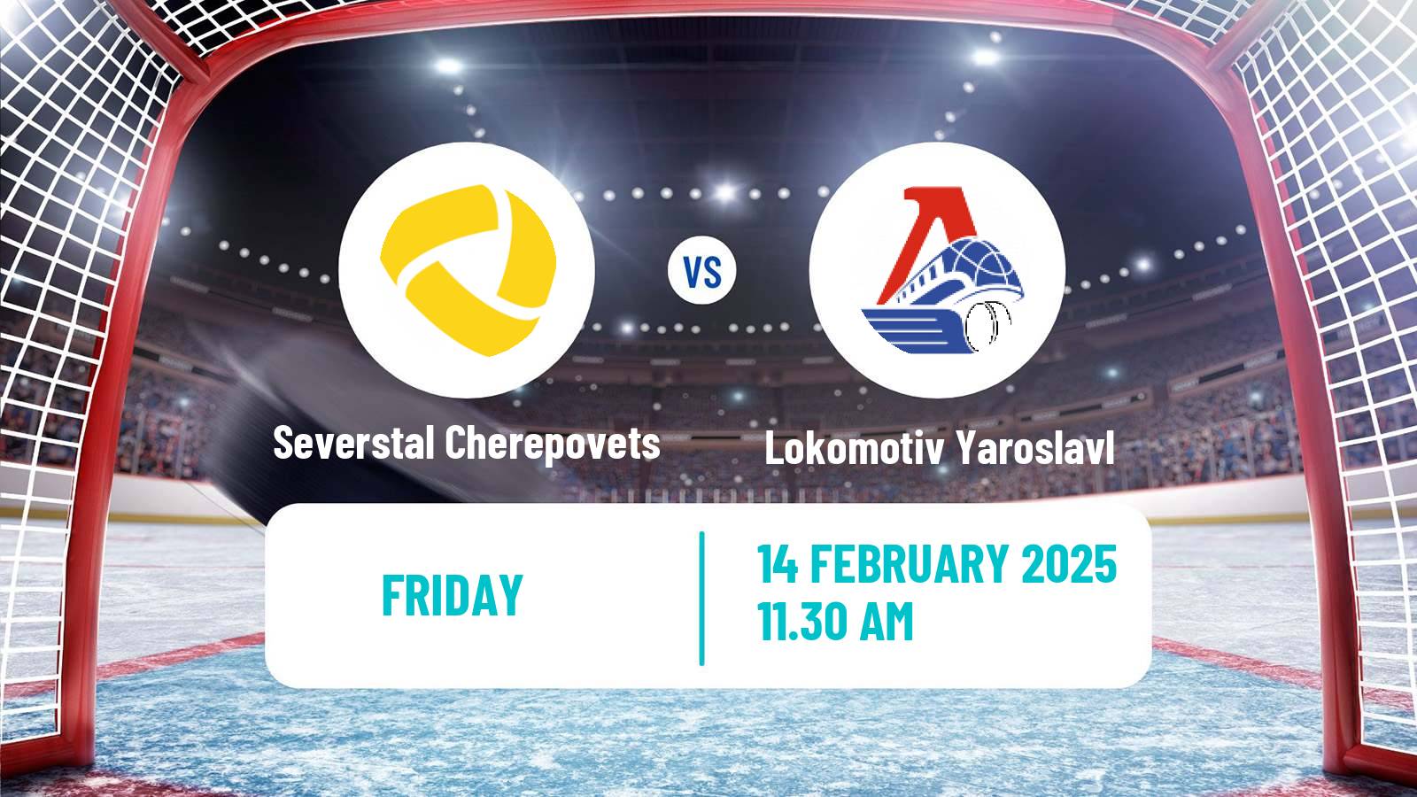 Hockey KHL Severstal Cherepovets - Lokomotiv Yaroslavl