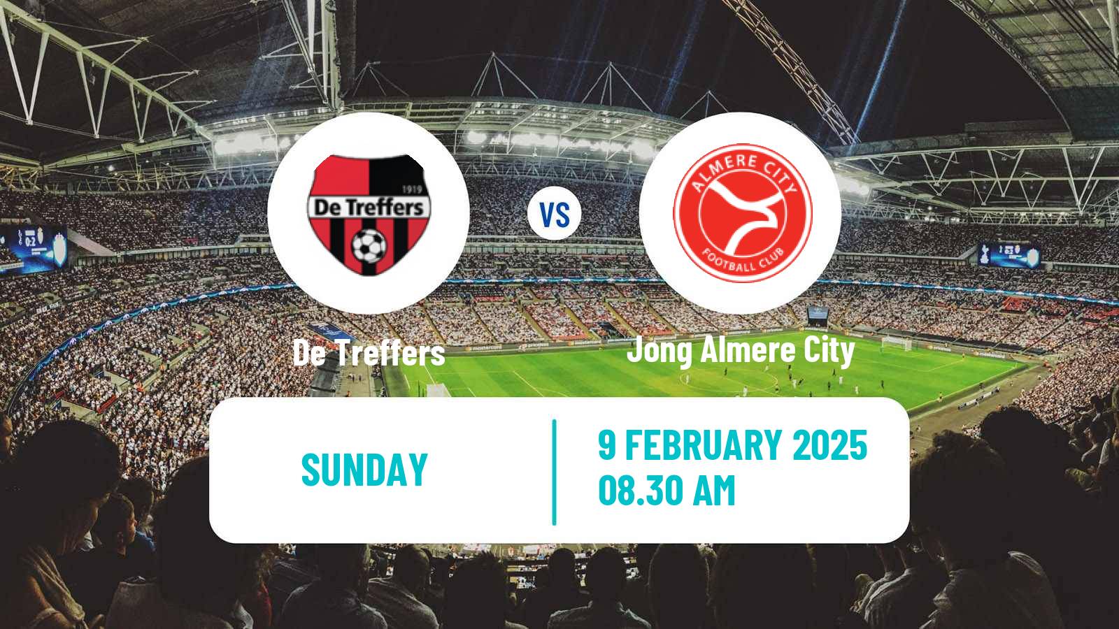 Soccer Dutch Tweede Divisie De Treffers - Jong Almere City