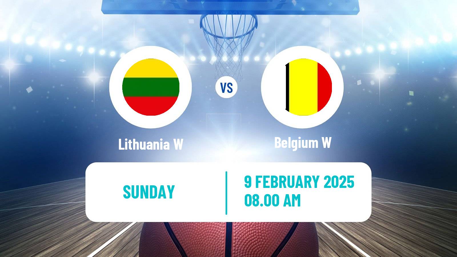 Basketball EuroBasket Women Lithuania W - Belgium W