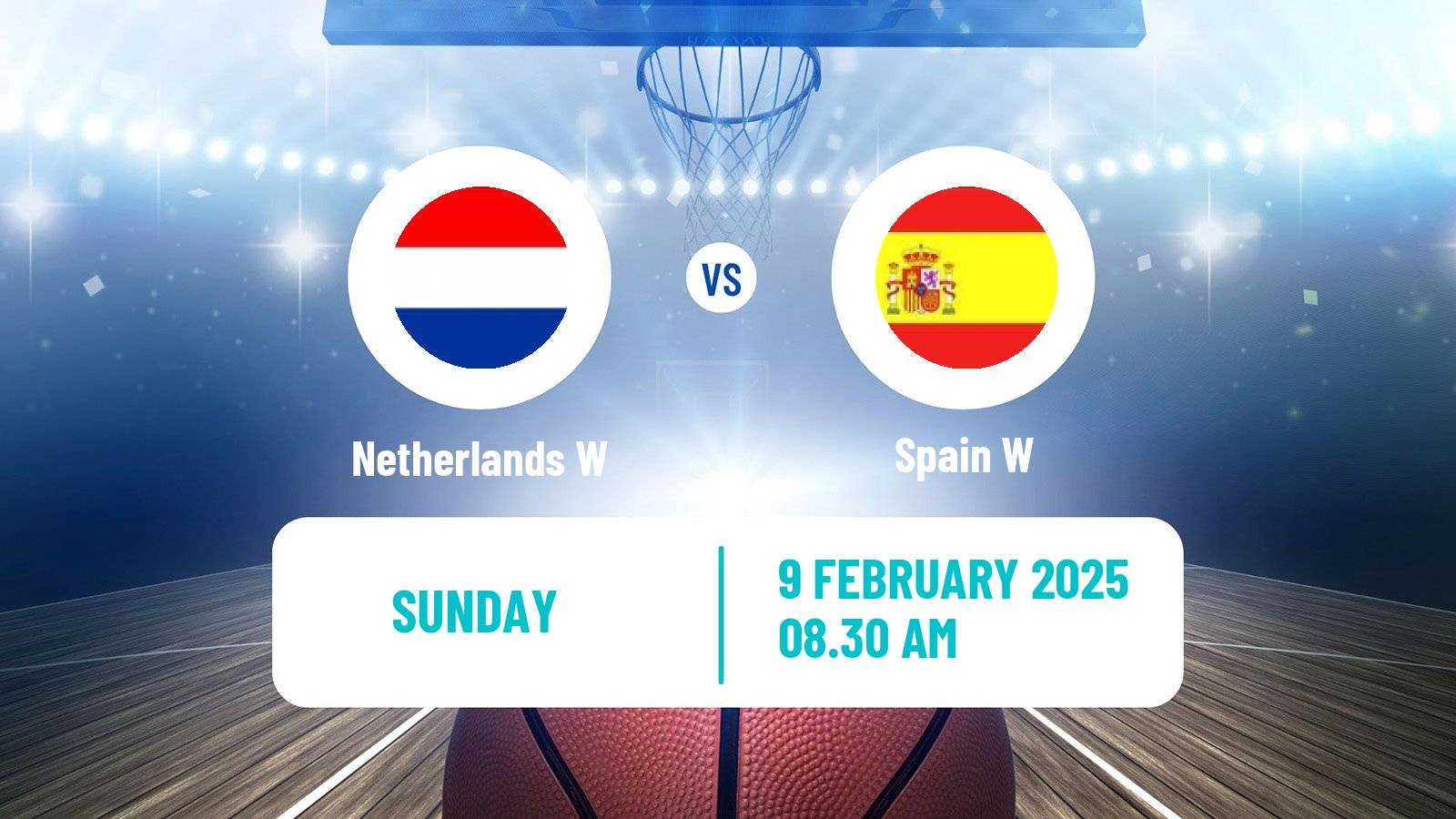 Basketball EuroBasket Women Netherlands W - Spain W