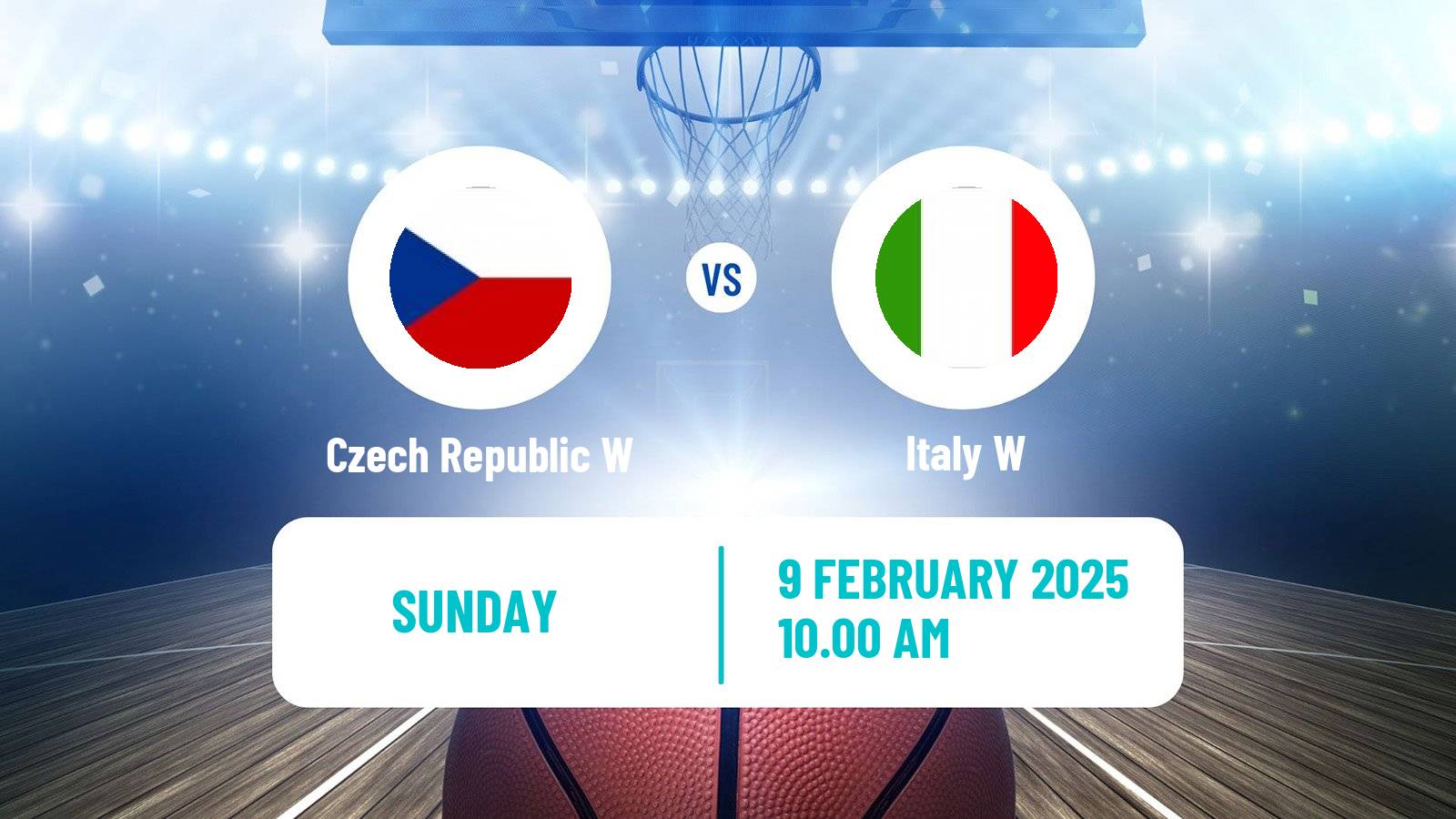 Basketball EuroBasket Women Czech Republic W - Italy W