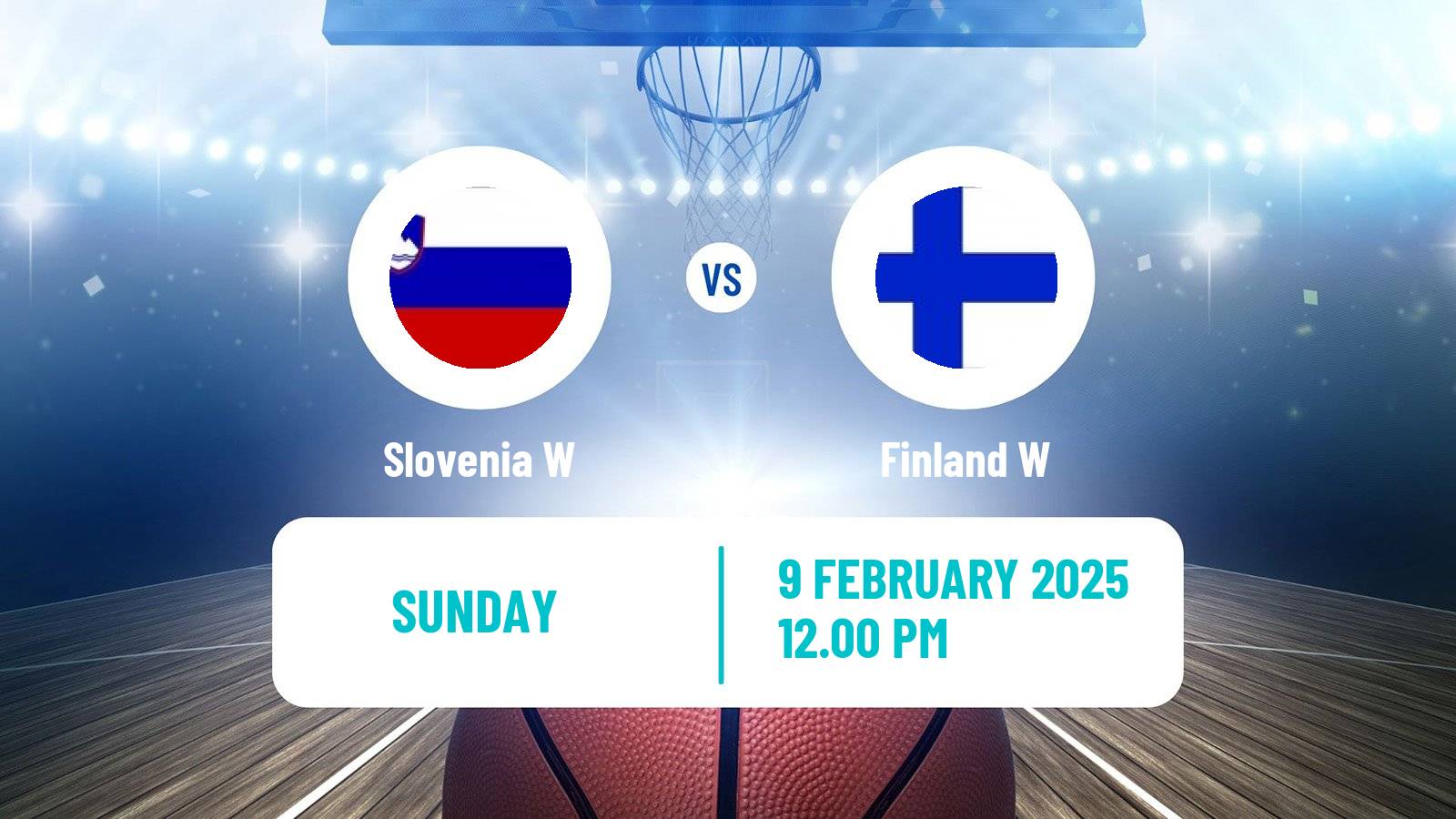 Basketball EuroBasket Women Slovenia W - Finland W