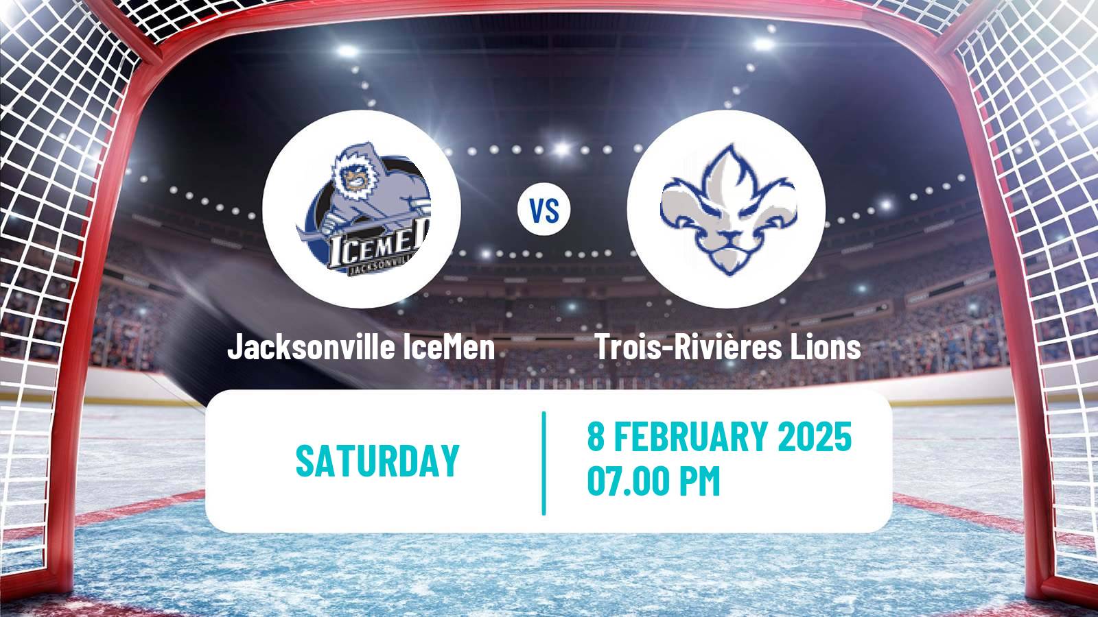 Hockey ECHL Jacksonville IceMen - Trois-Rivières Lions