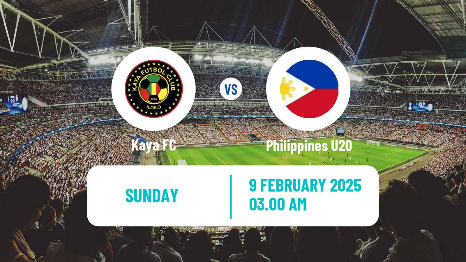 Soccer Philippines PFL Kaya - Philippines U20