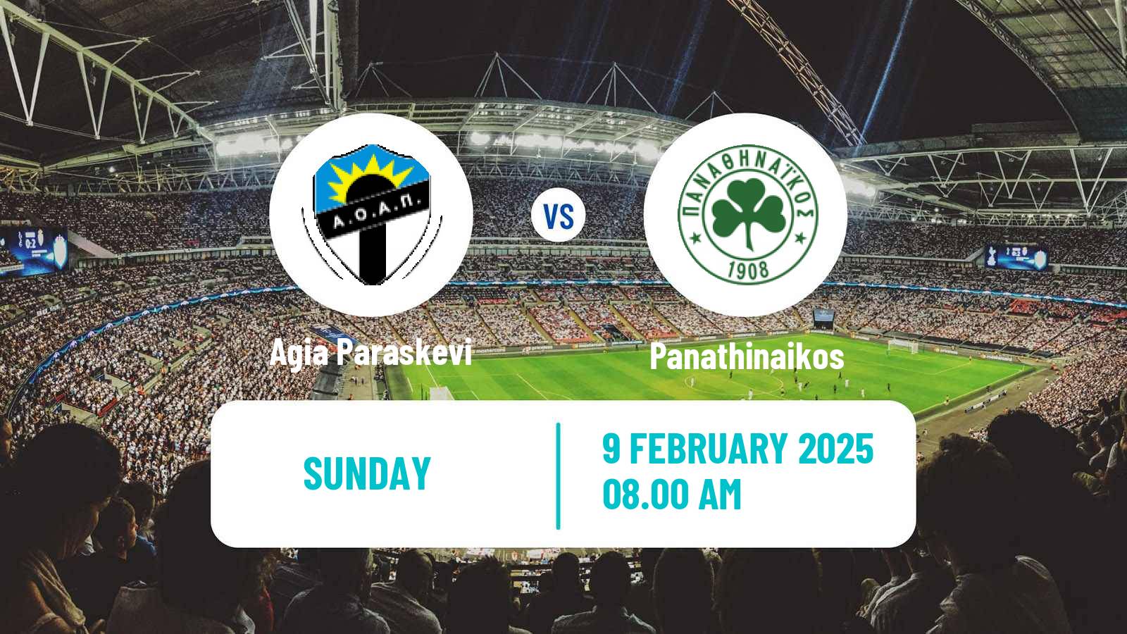 Soccer Greek Division A Women Agia Paraskevi - Panathinaikos