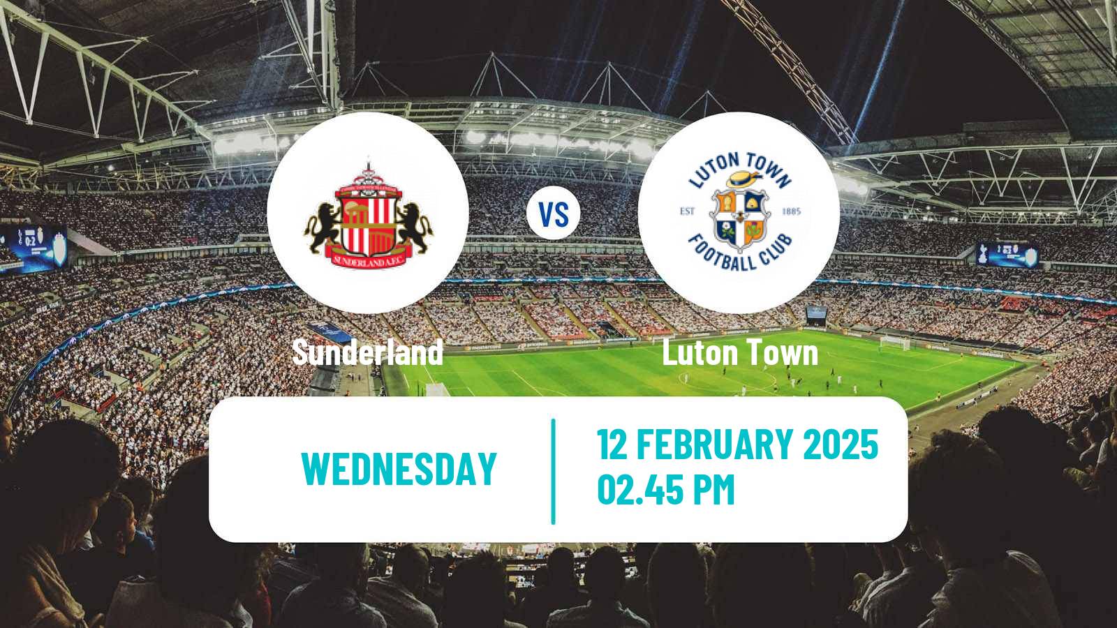 Soccer English League Championship Sunderland - Luton Town