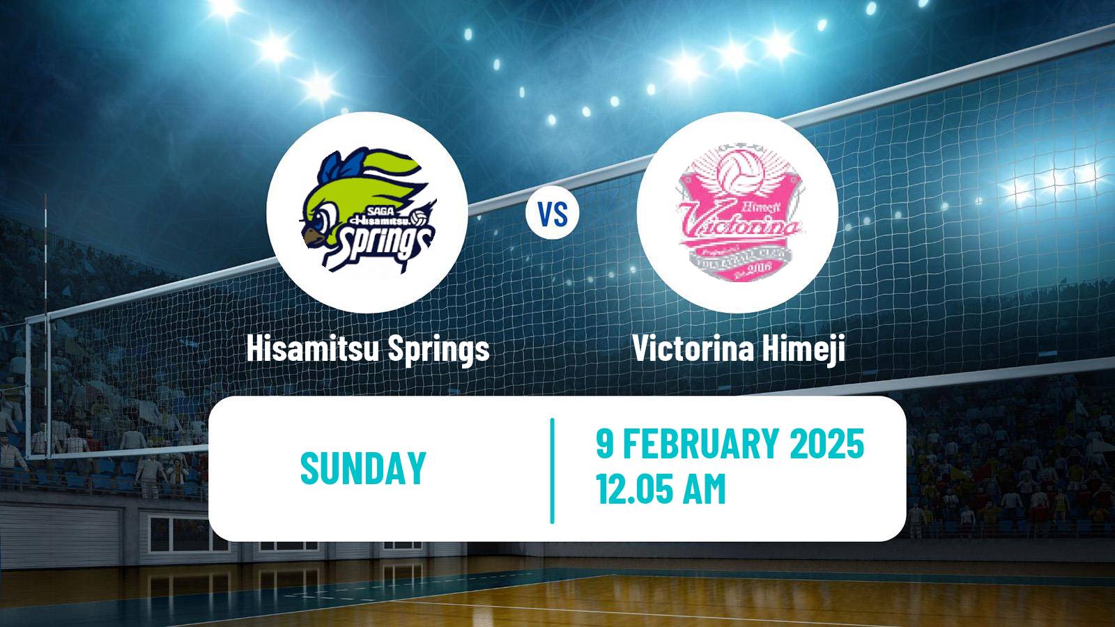 Volleyball Japan V Premier League Women Hisamitsu Springs - Victorina Himeji