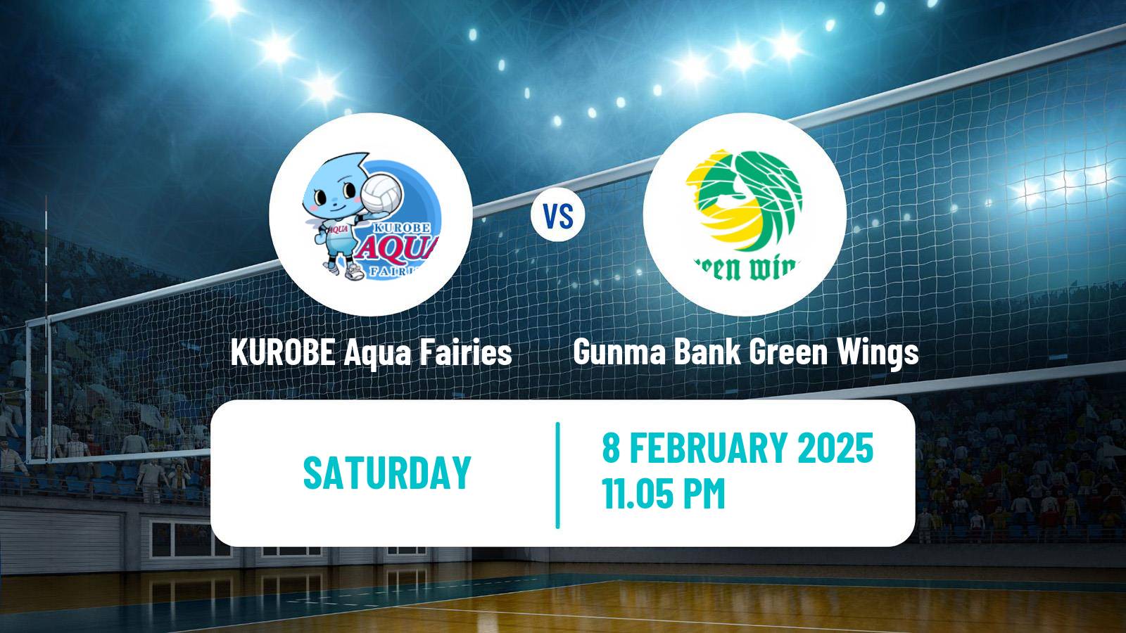 Volleyball Japan V Premier League Women KUROBE Aqua Fairies - Gunma Bank Green Wings