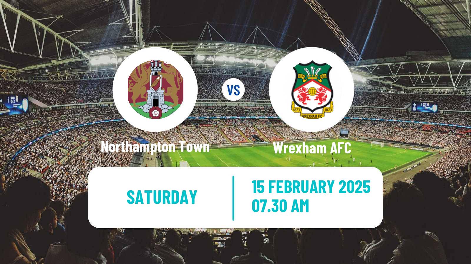 Soccer English League One Northampton Town - Wrexham