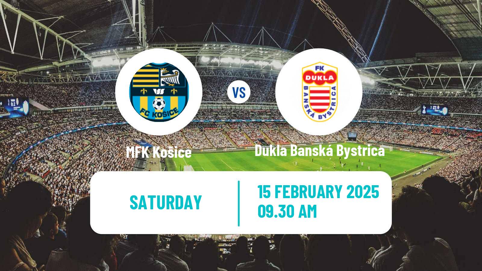 Soccer Slovak Superliga MFK Košice - Dukla Banská Bystrica